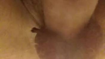 Guy's firm ass being pounded by a well-hung canine