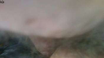 Guy aggressively penetrates horse in intimate adult webcam footage.