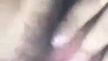 Bushy vagina beast enthusiast savors close-up animal cock
