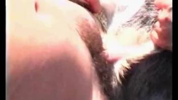 Guy bangs a hot beast in front of his girl